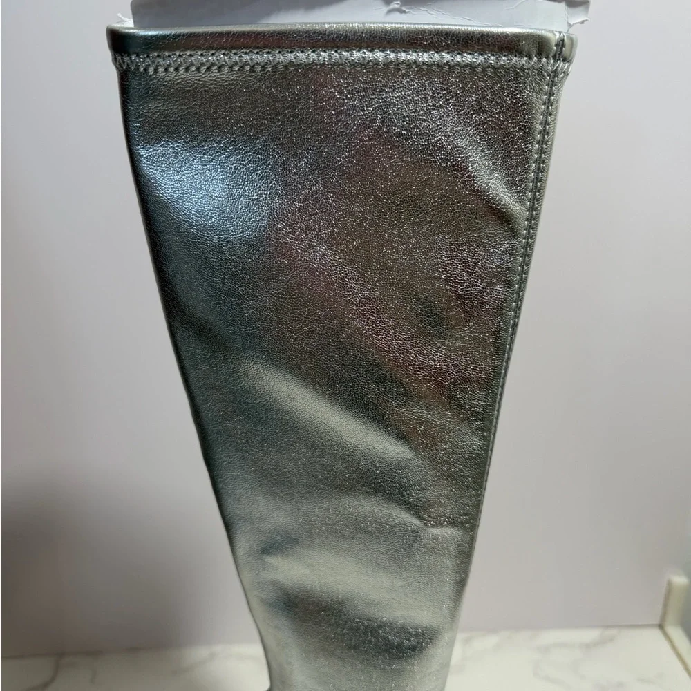 Franco Sarto Womens Katherine Faux Leather Tall Knee-High‎ Boots -- 5M